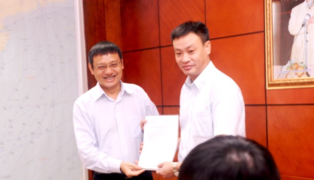 Công bố Quyết định bổ nhiệm Trưởng ban Không lưu, Tổng công ty Quản lý bay Việt Nam.